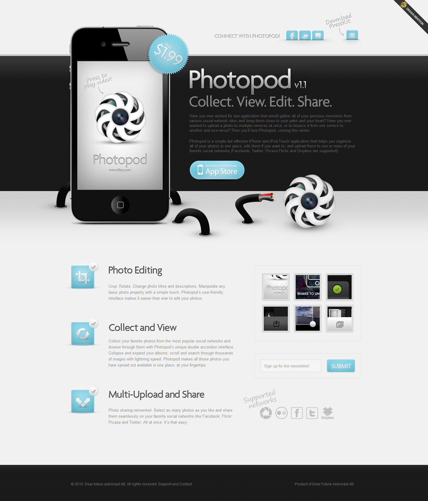 Photopod iPhone Application